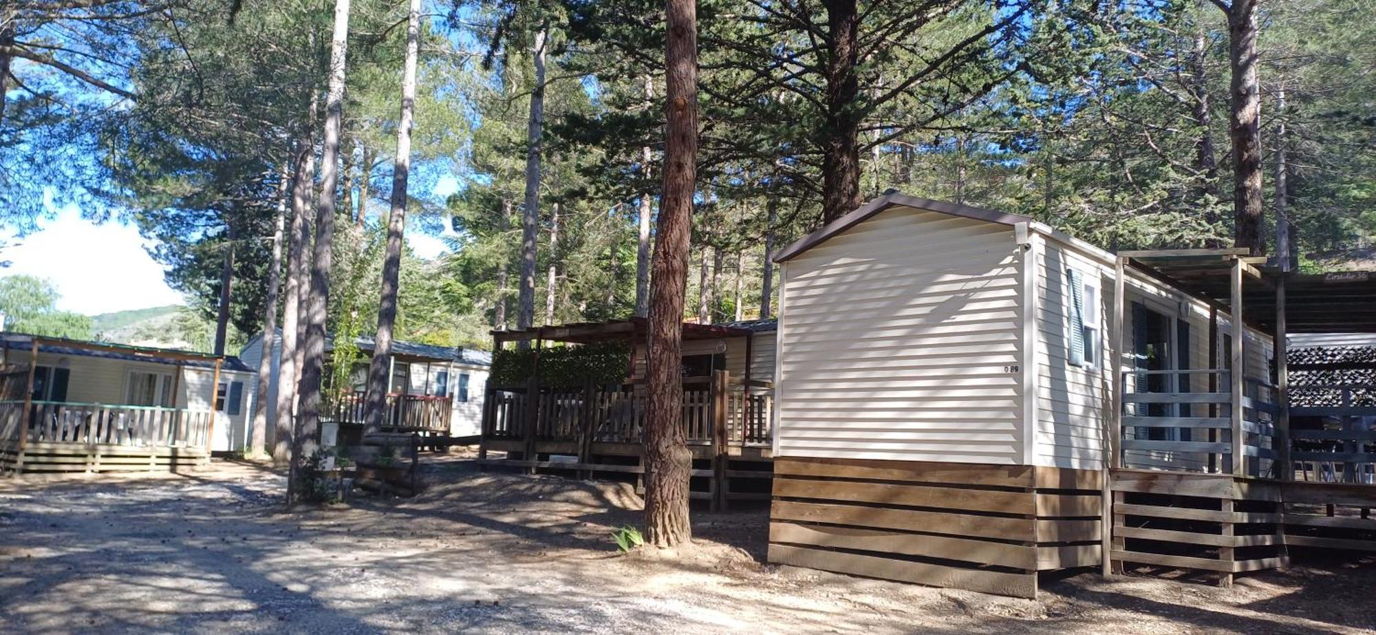 Camping La Source Sournia Exterior foto