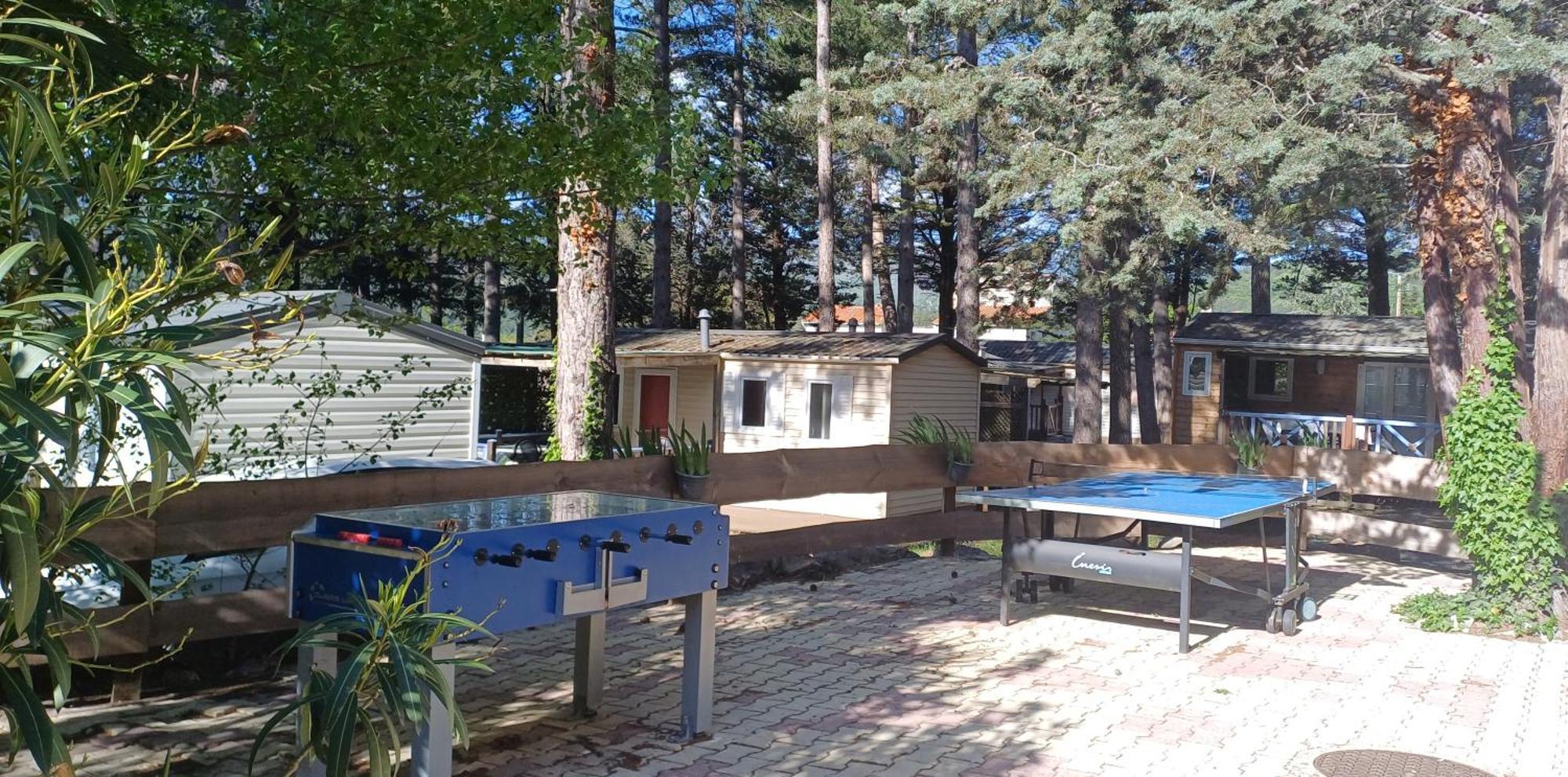 Camping La Source Sournia Exterior foto