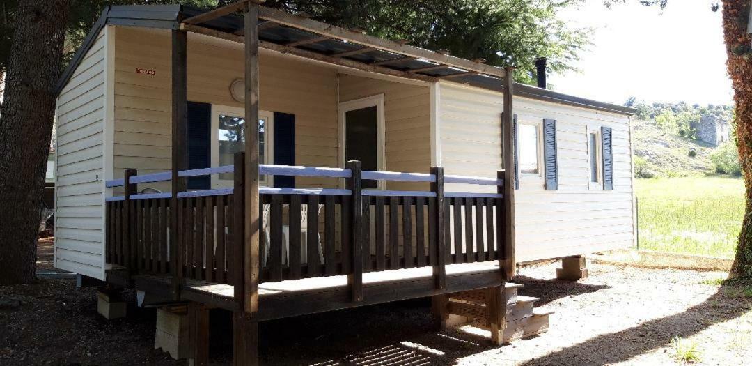 Camping La Source Sournia Exterior foto